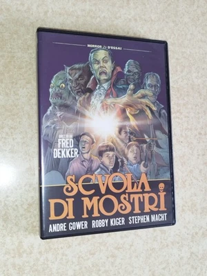 SCUOLA DI MOSTRI (1987) DVD PRIMA EDIZIONE SINISTER RARO HORROR - Immagine 1 di 3