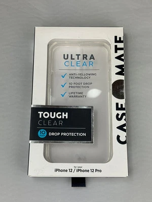 Case-Mate Tough Case for iPhone 12/12 Pro - Clear - Image 1 of 2