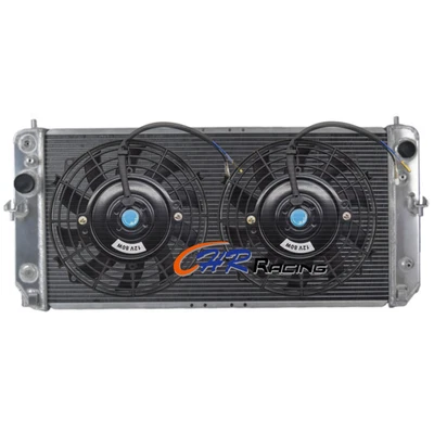 #2474 Aluminum Radiator+Fans for 1998 1999 2000 Cadillac Seville SLS STS V8 4.6L - Image 1 of 4