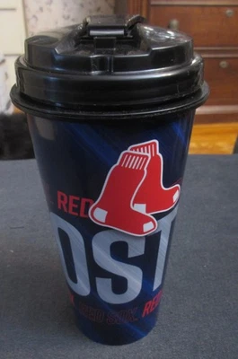 Taza de viaje de plástico duro Boston Red Sox 20 oz - NUEVA Foto 1 de 4