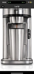 Hamilton Beach the Scoop Caffettiera Monoporzione e Birra Fast Grounds, Brews  - Foto 1 di 8