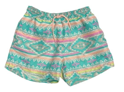 Chubbies Men's Sz: M Aztec Print Classic Fit Quick-Dry Swim Trunks 4.5" Inseam - Image 1 of 4