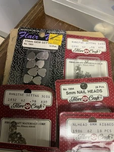 Crafts Fibre Craft Rhinestone Settings - Picture 1 of 11