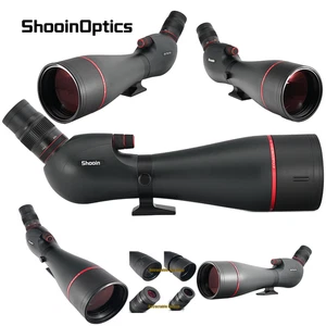 Shooin Optics Spotting Scope 20-60x80/25-75x100 High Definition Objective Lens - Picture 1 of 24