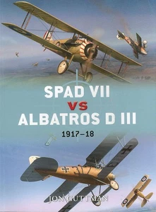 OSPREY DUEL 36 FRENCH SPAD VII vs GERMAN ALBATROSS D.III WW1 WESTERN FRONT 1917 - Imagen 1 de 4