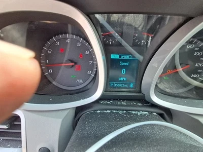 Chevrolet Equinox 2014 velocímetro MPH usado 151 k millas OEM 257-07604 Foto 1 de 4