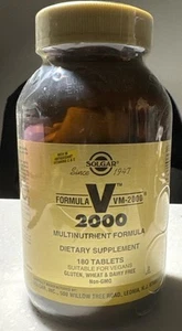 Solgar Formula VM-2000 Multinährstoffsystem 180 Tabletten, Ablaufdatum 12/25 - Bild 1 von 4