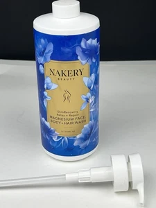 Nakery Beauty SkinRecovery Relax + Repair Face, Body & Hair Wash 33.8 Fl Oz NEW - Picture 1 of 11