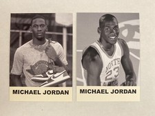LOT OF 2 1988 Baseball Card Kingdom Michael Jordan Promo Cards. #11 & #44