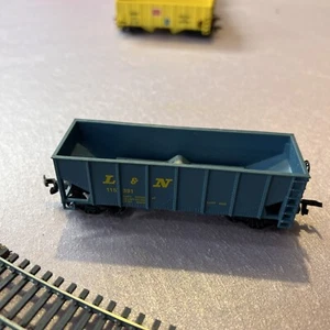 HO Scale L&N Blue 2 Bay Open Hopper # 115391 - Bild 1 von 6