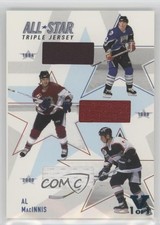 2002-03 ITG Be A Player Memorabilia Vault Teal 1/1 Al MacInnis #ASTJ-13 HOF 4p5