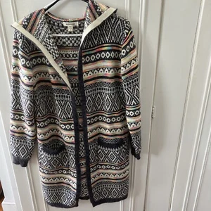 Monteau Los Angeles Strickjacke Aztekenmuster M - Bild 1 von 4