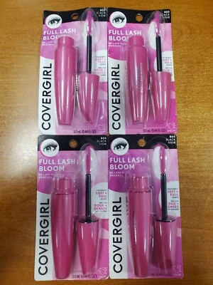 4 Pk: COVERGIRL Full Lash Bloom LashBlast Mascara #805 Black (0903 R3P1) - Image 1 of 2