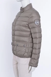 L'ARGENTINA DAUNENJACKE GR. 38 TAUPEBRAUN ÜBERGANG TOP - Bild 1 von 10