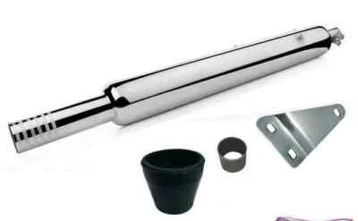 Fit For Royal Enfield Bullet Classic 350/500 Long Punjab Silencer Exhaust Empty - Image 1 of 3
