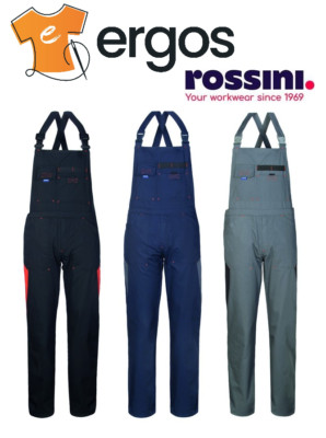 SALOPETTE PETTORINA DA LAVORO IN COTONE MULTITASCHE BLU MECCANICO OFFICINA - Foto 6