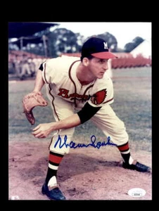 Warren Spahn  JSA Certed Signed  8x10 Photograph Autographed Braves - Picture 1 of 3