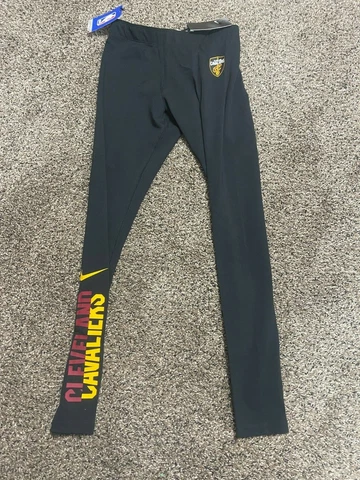 Cleveland Cavaliers Nike Women's Leg-A-See Tights Black Size Medium New Cover