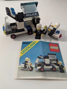 LEGO Town: Police Patrol Squad # 6684 (1984), Almost Complete, Good Condition - Picture 1 of 4