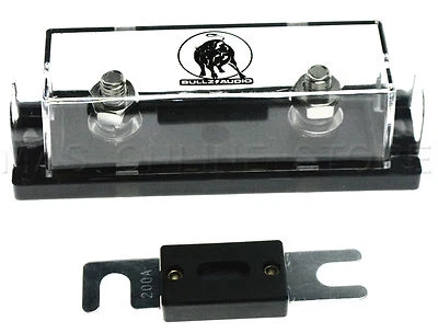 Высококачественный держатель предохранителя Bullz Audio BANL1010P калибр 0/2/4 AWG ANL и предохранитель 200 А - Изображение 1 из 3