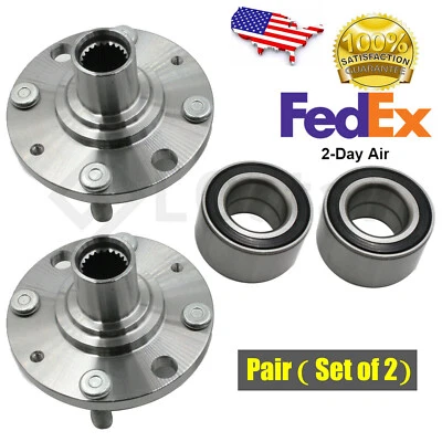 Pair(2) Front Wheel Hub & Bearing Assembly Fits Chevrolet Aveo  Aveo5 2005-2011 - Изображение 1 из 4