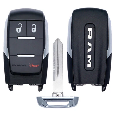 OEM 2019 2020 2021 2022 RAM 3500 LLAVE INTELIGENTE MANDO A DISTANCIA DE PROXIMIDAD GQ4-76T 68365299 Foto 1 de 4