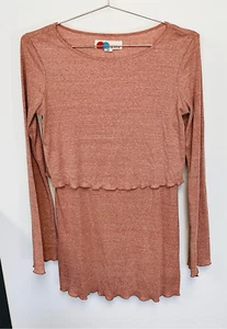 FP Free People Beach Women’s Size Small Popover Cutout Mini Dress Cover Up - Picture 1 of 10