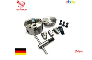 Umkehrbare Backen Frontmontage 3 Backen 100 mm selbstzentrierendes Spannfutter - Bild 1 von 12