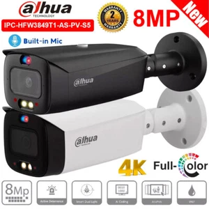 Dahua 8MP Full-Color 2-way Audio SMD4 TiOC3.0 PoE Camera IPC-HFW3849T1-AS-PV-S5 - Picture 1 of 27