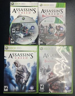 Assassin's Creed: Brotherhood (Microsoft Xbox 360, 2010) + Assassin’s Creed - Image 1 of 4