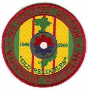 9th Infantry Division Vietnam Veteran Patch - Picture 1 of 1