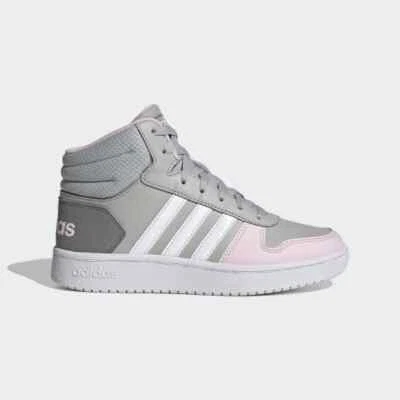 ADIDAS HOOPS MID 2.0 K sneaker alta bambina GZ7772 - Immagine 1 di 4