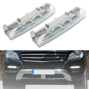 LED Tagfahrleuchte Tagfahrlicht Links & Rechts Für Benz W166 ML350 X204 GLK250 e - Picture 1 of 10