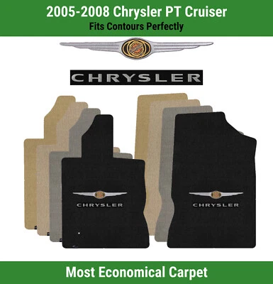 Lloyd Velourtex 前垫适用于 '05-08 克莱斯勒 PT Cruiser 带克莱斯勒 带 Wings 1 — 第 1/4 张图片