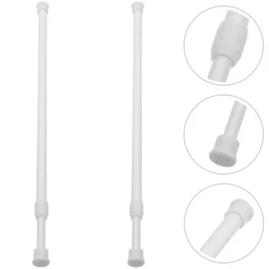 2pcs Window Bar Closet Tension Rods For Hanging Clothes Tension Rods For Closets - Picture 1 of 12