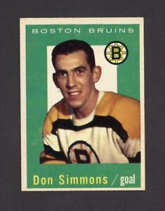 1959-60 TOPPS #11 DON SIMMONS 26653