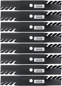 8 USA Mower Blades® Commercial Toothed for Encore® 363046, 363291 36" 52" Deck - Picture 1 of 7