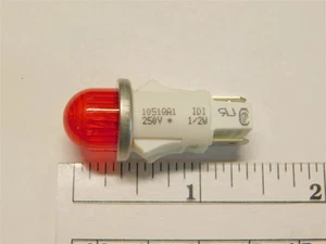 2 IDI 1051QA1 Red Neon Panel Mount Lamp Assembly 208-250V 1/2W for .500" Hole - Picture 1 of 1