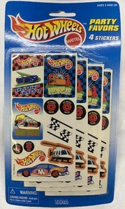 Hot Wheels Aufkleber. 4 Sets neu im Blister. Ideal für alle Hot Wheels Liebhaber - Bild 1 von 3