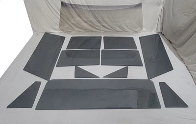 1962 - 1967 Chevy II Nova 4DR Wagon Glass Windshield Vents Doors Qtr Back Smoke - Imagem 1 de 4