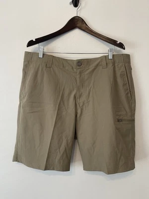 Pantalones Cortos Hombre Zeroxposur Caqui Absorbente de Humedad Talla 40 Caqui Exterior Gorpcore Foto 1 de 4