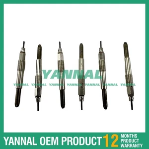 New 6 pcs Glow Plug 3T8706 for Caterpillar 3406 Engine - Picture 1 of 6