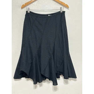 Bila Handkerchief Hem Skirt S Black Whimsigoth Dark Fairy Country Western  - Picture 1 of 12