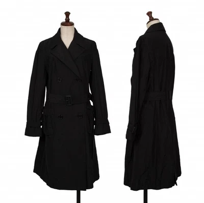 Gabardina Paul Smith NEGRA Dobby Heart Poli Talla 38 (K-138077) Foto 1 de 4