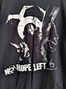Resident Evil 6 No Hope Left Official T-shirt RARE Medium - Picture 1 of 3