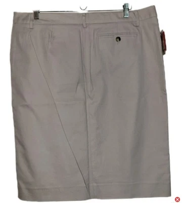 Falda midi Isaac Mizrahi de lona caqui talla 16 informal escuela oficina Foto 1 de 4