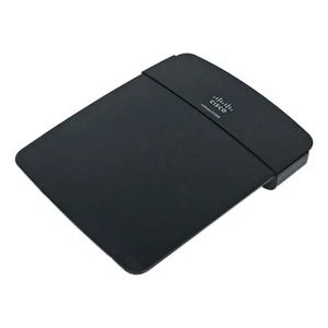 Cisco Linksys E1200 v2 N300 4-Port 10/100 Wireless Wi-Fi Router NO Adapter - Picture 1 of 5