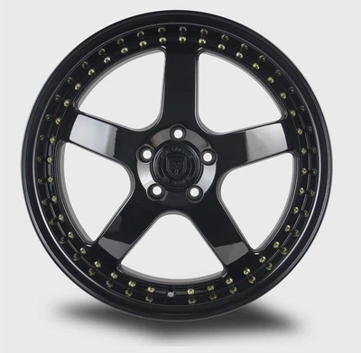GWG NS8 19 inch Black Gold Rim fits TOYOTA MIRAI 2017 - 2019 - Image 1 of 4