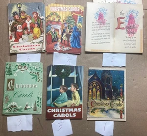 DES MOINES IOWA 50s HOME FEDERAL SCANDIA SAVINGS & LOAN CHRISTMAS CAROL BOOKLETS - Picture 1 of 6