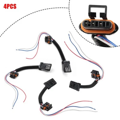 4PCS Rücklicht-Sitz-Hilfsstromstecker für Polaris RZR 15-23 Peitschenbremslicht - Image 1 of 4